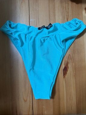 Boohoo Turquoise Bikini Bottoms